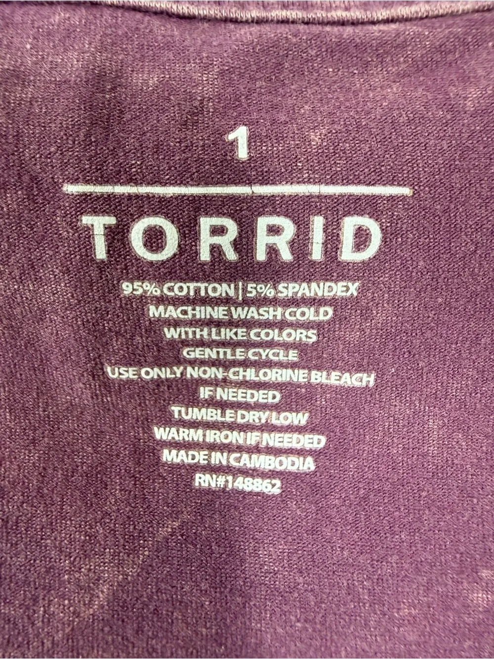 Torrid Purple Mineral Wash Tank Dress Pockets Sleeveless Fit Flare Size 1X - Picture 3 of 6